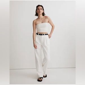Madewell | crop tube top xxs
